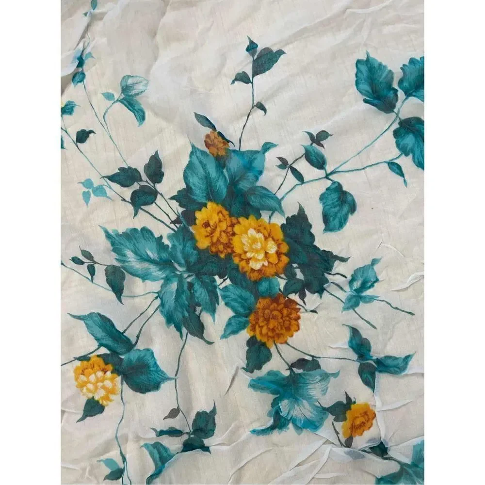 Vintage Scarf excellent sheer